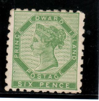 Prince Edward Island 3 Very Fine Perf 9 Full Og With Certificate
