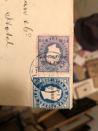 2 1890’s Portuguese Colonial Mozambique Postal Covers To Mashonaland 3