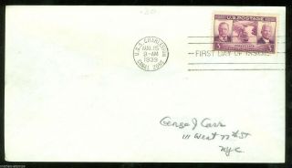 United States 1939 Panama Canal Cacheted Addressed First Day Cover