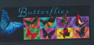 Xb66515 Liberia Insects Bugs Flora Butterflies Xxl Sheet Mnh
