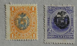 Chile 1878/99 – Occupancy Of Peru – Pacific War – Lot 6 Stamps,  1 Vignette