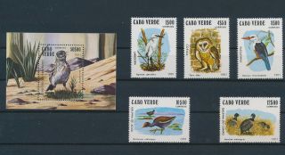 Lk62156 Cape Verde Animals Fauna Flora Birds Fine Lot Mnh