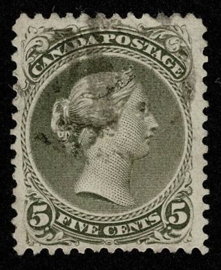 Canada Stamp Scott 26 5c Queen Victoria 1875 $225