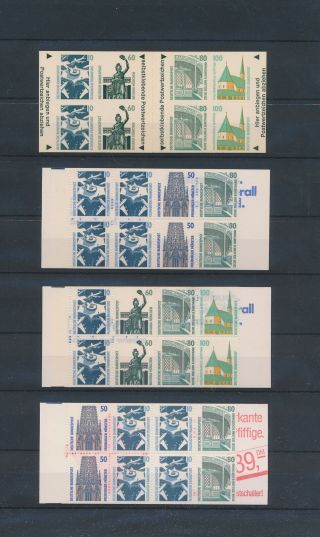 Xb69616 Germany Berlin Monuments Buildings Xxl Booklets Mnh
