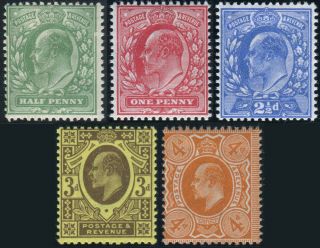 1911 Harrison Sg 267 - Sg 278 Perf 14 Average Mounted Single Stamps
