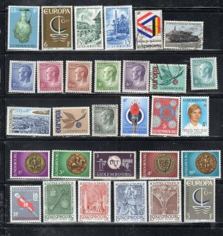 Luxembourg Europe Stamps Hinged & Lot 54288