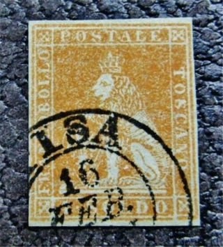 Nystamps Italian States Tuscany Stamp 2 $2600