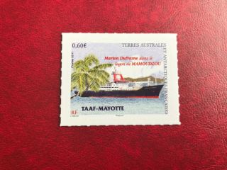 Taaf Fsat French Antarctic 2011 Mnh Ship Marion Dufresne Self Adhesive