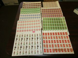 Discount Postage 22 Cent Full Sheets,  Nh,  Face Value $495