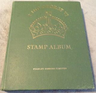 Gibbons King George Vi Album With 100s Of Stamps