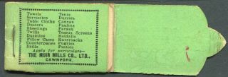 India 1912 - 22 1r booklet SG SB.  7c incomplete: 5/8 panes (complete cat.  £700) 3
