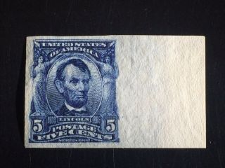 United States Postage Stamp U.  S.  Scott 315 Imperf.  Xf Scv $575.  00 - - -