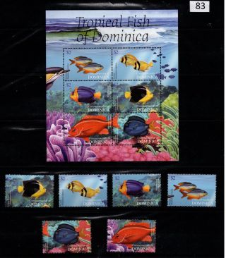 // Dominica - Mnh - Nature - Tropical Fish