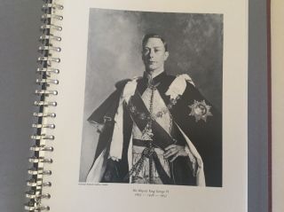 King George VI Set Four Crown Albums Complete,  Slip Cases 6