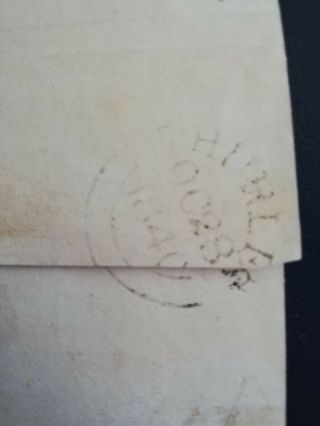 Penny Black ON Cover 28 OCT 1840.  4 Margins.  Thurles Ireland. 6