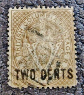 Nystamps Canada British Columbia Stamp 8 $160