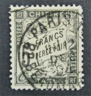 Nystamps France Stamp J25 $1600 Signed