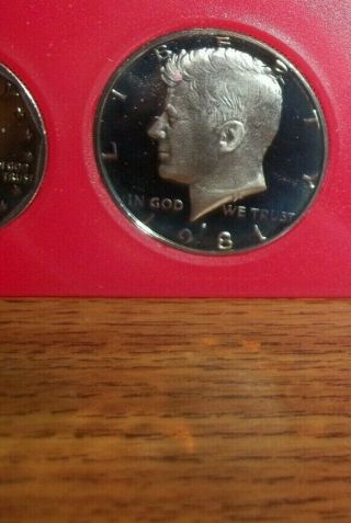1981 S Clad Proof Kennedy Half Dollar 50 Cents