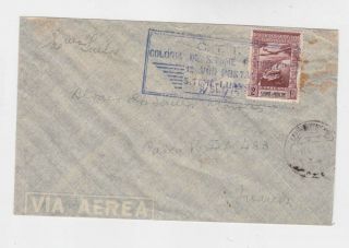 St.  Thomas & Prince 1943 1st Flight Cover Btwn Luanda P1119