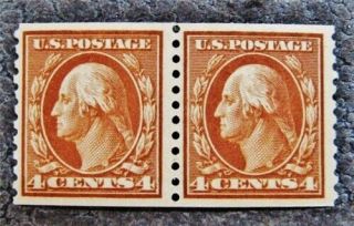 Nystamps Us Stamp 446 Og Nh $650 Pr Washington