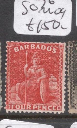 Barbados Sg 76 Mog (3dgt)