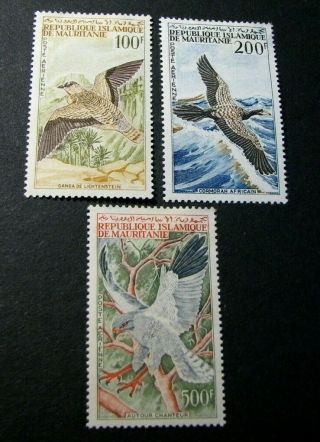 Mauritania Stamp Scott C29 - C31 Birds 1964 Mh C525