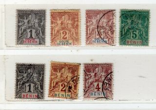 France Colonies Europe Benin Stamps Lot 56145