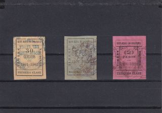 0204\ Colombia (revenue) Cali 1899/1900 Lot See Scan