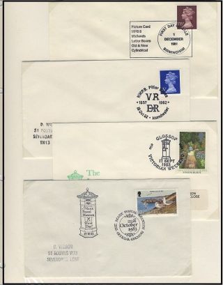 Letter/Post Box Postmarks (Hand stamp,  Slogans,  Cachet and Instructional) 2