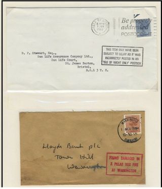 Letter/Post Box Postmarks (Hand stamp,  Slogans,  Cachet and Instructional) 4
