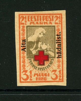 Estonia 1923 Sc B9 Mlh Cv $60