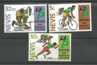 1982 Scouts Nevis 75th Anniversary Cyclist