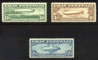 U.  S.  C13 - 15 - 1930 Graf Zeppelin Set