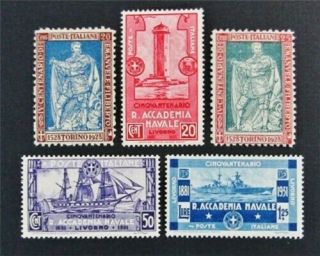 Nystamps Italy Stamp 201//267 Og H $61