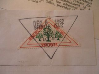 US 1966 Local stamp from Shrub Oak N.  Y.  canceled stamps & info read 3