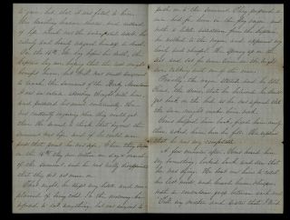 Group of IDAHO TERRITORY Civil War Letters Famous Writer - 5