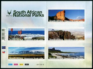 Herrickstamp Issues South Africa National Parks 2017 Sheetlet