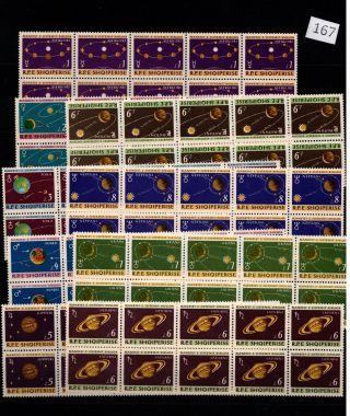 /// 10x Albania - Mnh - Space - Solar System - Planets -