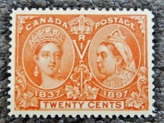 Nystamps Canada Stamp 59 Og H Un$400 Vf