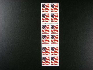 US Scott 3636c Booklet Pane of 20 FLAG 37c stamps never folded s28 2