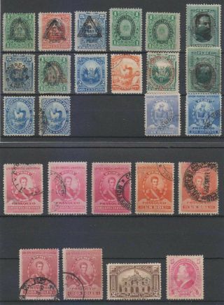 Peru 1883 - 97 Sc 86 Thru 156 (25x) Key & Top Values & €70.  55