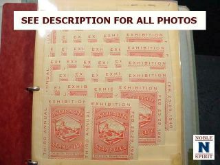 NobleSpirit (9176) US & Worldwide Poster Stamp Cinderellas Album 2