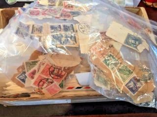 China,  Prc,  Accumulation Of Stamps In Glassines,  Stock Cards,  Others