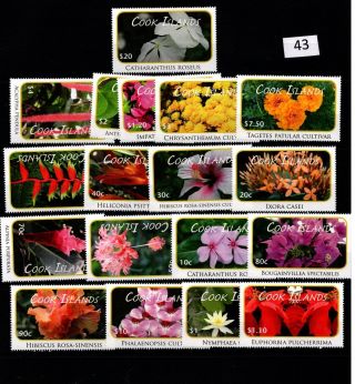 / Cook Islands - Mnh - Nature - Flora - Flowers - Plants -