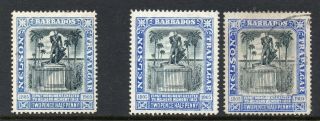 Barbados 1907 Nelson Monument 2½d Indigo Shade Sg 162a (, Normal) Cv £700