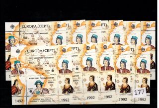 /// 11x Turkish Cyprus - Mnh - Europa Cept 1992 - Columbus - Ships - Maps