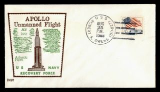 Dr Who 1965 Uss Roberts A Owens Naval Ship Space Recovery Force Apollo E68048