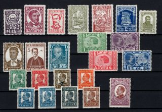 P000185/ Bulgaria Stamps – 1929 / 1934 Semi Modern Lot 118 E