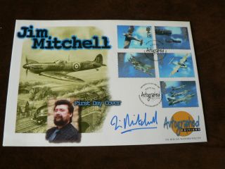 1997 Autographed Editions First Day Cover,  Jim Mitchell,  Architects Of The Air