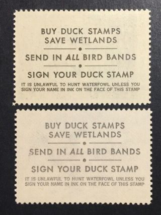 TDStamps: US Federal Duck Stamps Scott RW47 RW48 (2) MH OG 2